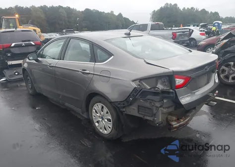 2014 Ford Fusion S из США, поврежденный, VIN 1FA6P0G71E5383505